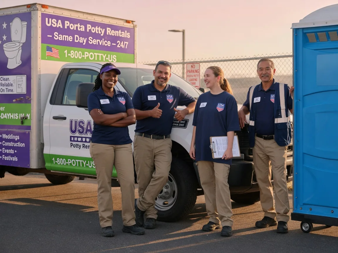 Porta Potty Rental company in Loretto, VA